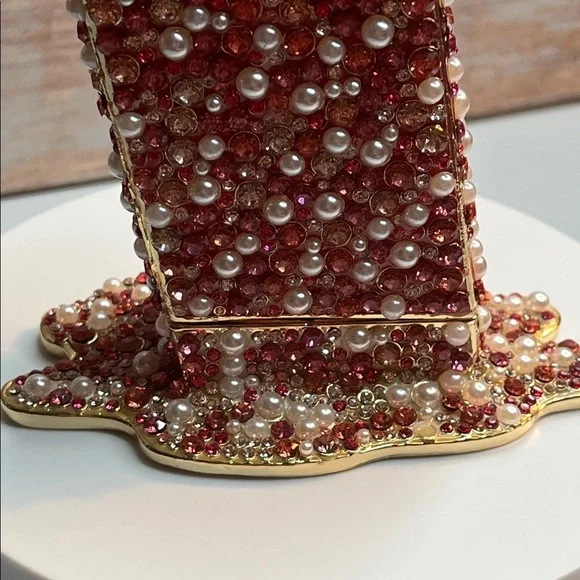 RARE BaubleBar Catchall Trinket Box PINK Popsicle Viral College Keep It Chill